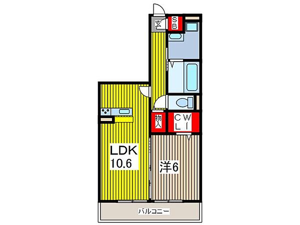 同じ建物の物件間取り写真 - ID:211046986021