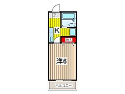 間取図画像 1K