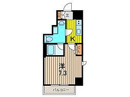 アンベリール西川口参番館 1Kの間取図画像