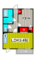 アメニティプラザ 1LDKの間取図画像