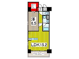 ラ・メゾンイグレック 1LDKの間取図画像