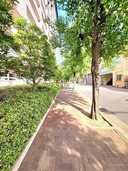 ★建物と前面道路の間には歩道がございますのでお子様も安心通学♪