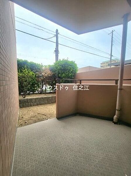 専用庭付きです