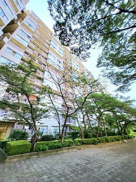★マンション内の敷地。植栽も多くあり緑豊かです♪