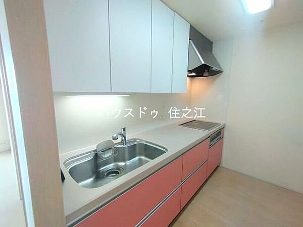 シンクも広めでお料理はもちろん食器洗いもしやすいですよ