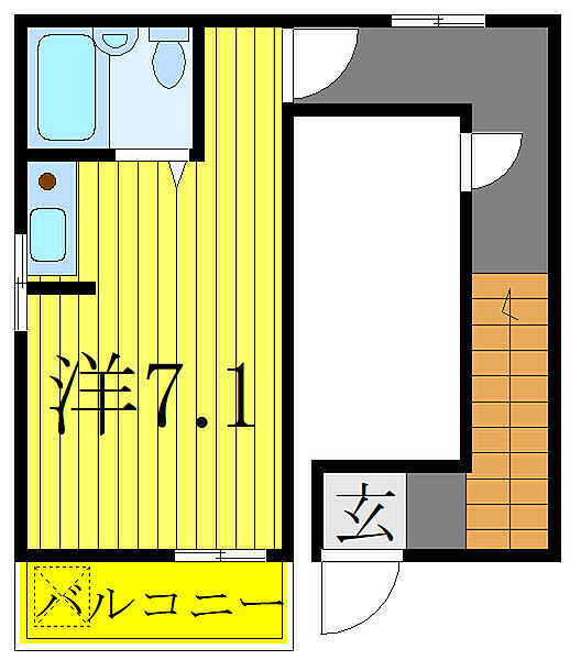 同じ建物の物件間取り写真 - ID:211043467716