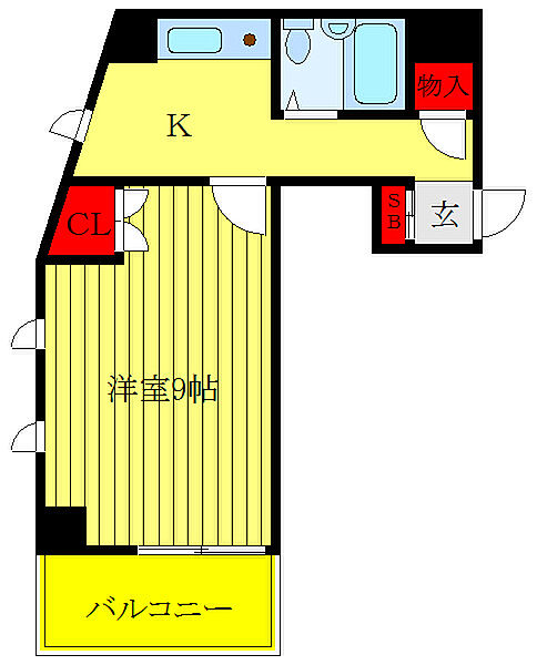 同じ建物の物件間取り写真 - ID:213096473208