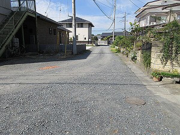前面道路