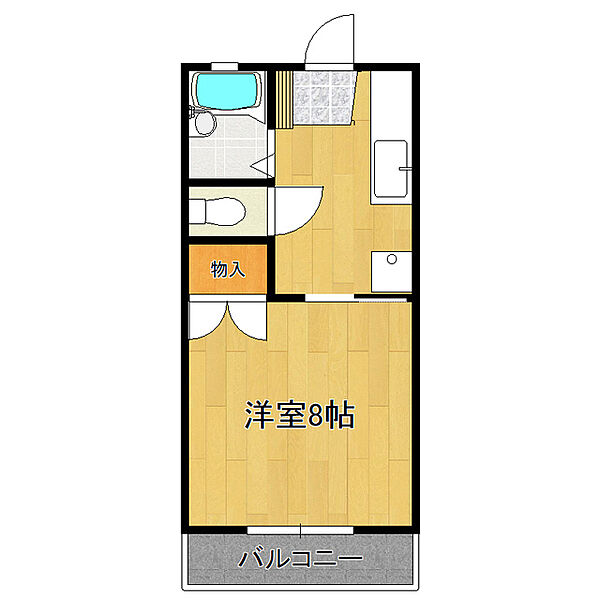 同じ建物の物件間取り写真 - ID:208009211498