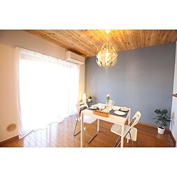 サンライズ千代田A棟 201 2階2LDKのリビング/ダイニング