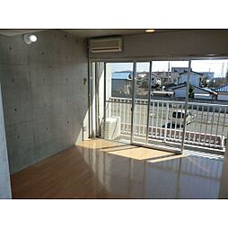 ジュネス並木 201 2階1Kのリビング/ダイニング