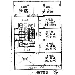 土浦学園通りビルの間取図画像