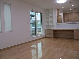 土浦市立田町　中古戸建 3LDKのリビング/ダイニング