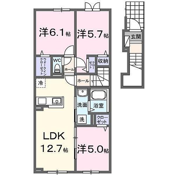 同じ建物の物件間取り写真 - ID:201021569183