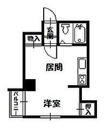 間取図画像 1DK