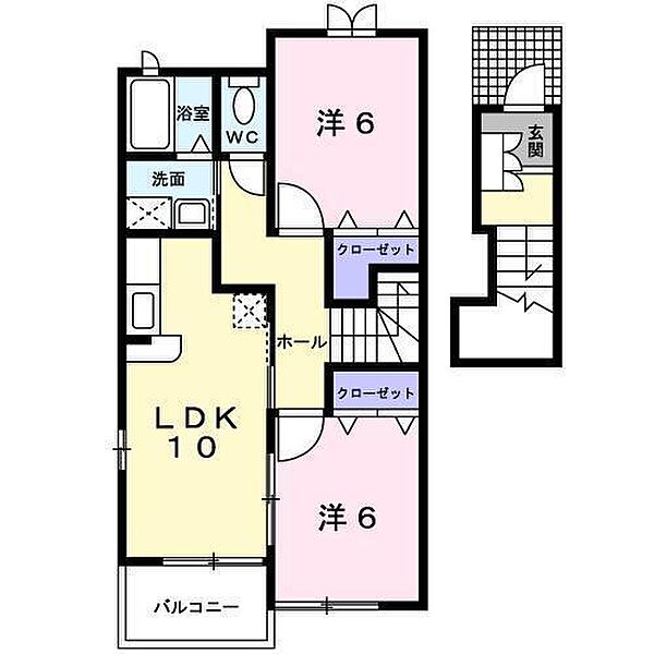 同じ建物の物件間取り写真 - ID:233019385774