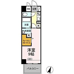 セレーノ福山駅前 6階1Kの間取り