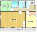 ソレイユ木之庄3階6.0万円