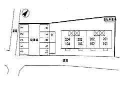 シンフォニーヒルズ 2階2LDKの室内