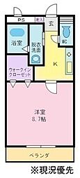 間取図画像 1K