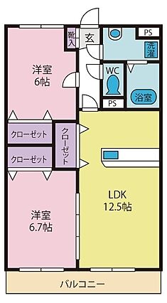 レザンセーヌ_間取り_0