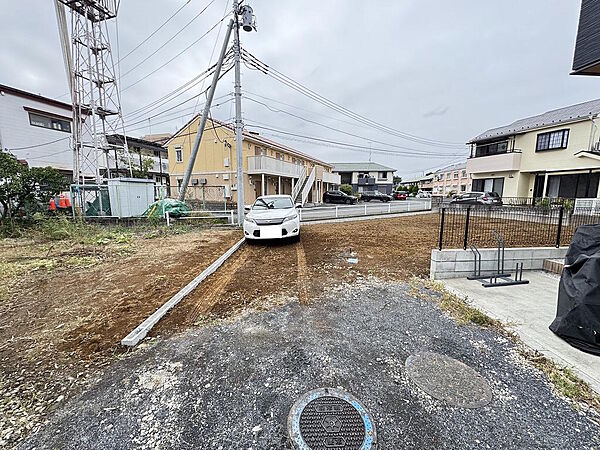 駐車場もゆったり