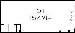 宝殿駅北ヤングビルの間取図画像