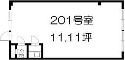 西明石第10ヤングビルの間取図画像