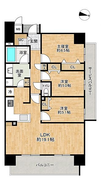 間取り：323000496042