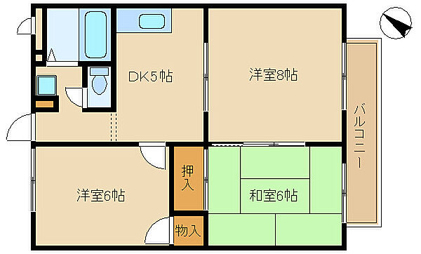 同じ建物の物件間取り写真 - ID:228036807805