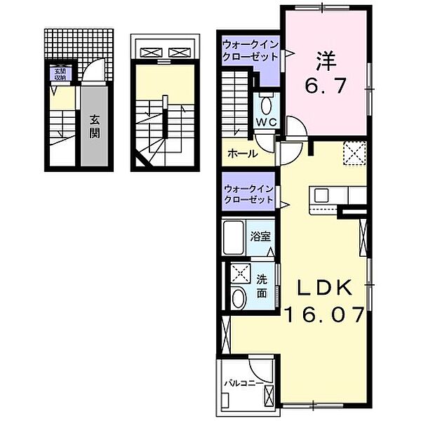 同じ建物の物件間取り写真 - ID:228048469199