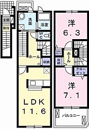 アルメールＭ 2階