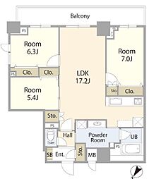 ツナマヨレジデンス 8階