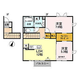 インペリアル町坪 2階