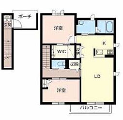 ヴィラーチェＨ＆Ｋ　Ａ棟 2階