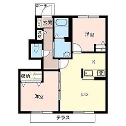 パルテール加古川C棟 1階