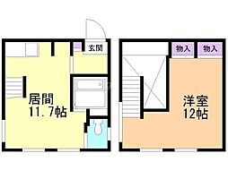 シークエンス620　Ａ 3階1LDKの間取り