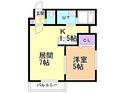 クイーンズフォレスト中島公園 3階/303