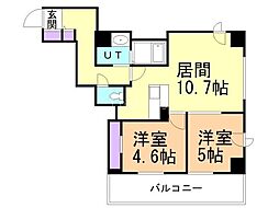 レジディア北2条イーストII 4階/403