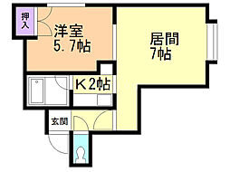 プレドニア24(旧:グレースコート24) 1階