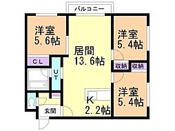 札幌市営東西線 発寒南駅 徒歩17分