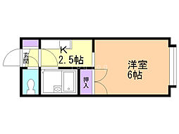 パステル八軒Ａ 2階