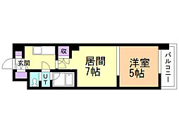 メープル桑園駅 4階