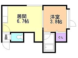 フローレス円山 2階