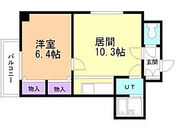 クラウン北10条 5階