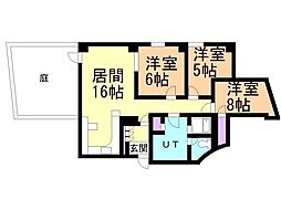 ノルド山の手 1階/101