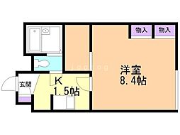 レオパレスフリーダ南5条 1階