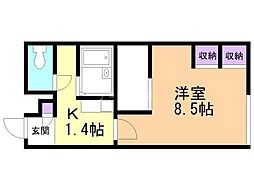 レオパレスフリーダ南5条 1階