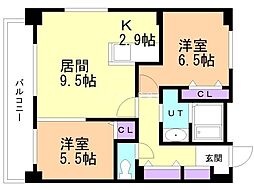 レジディア北三条（旧パシフィックレジデンス北3条） 3階