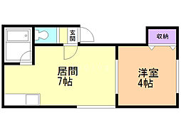 ルーブル南5条 2階